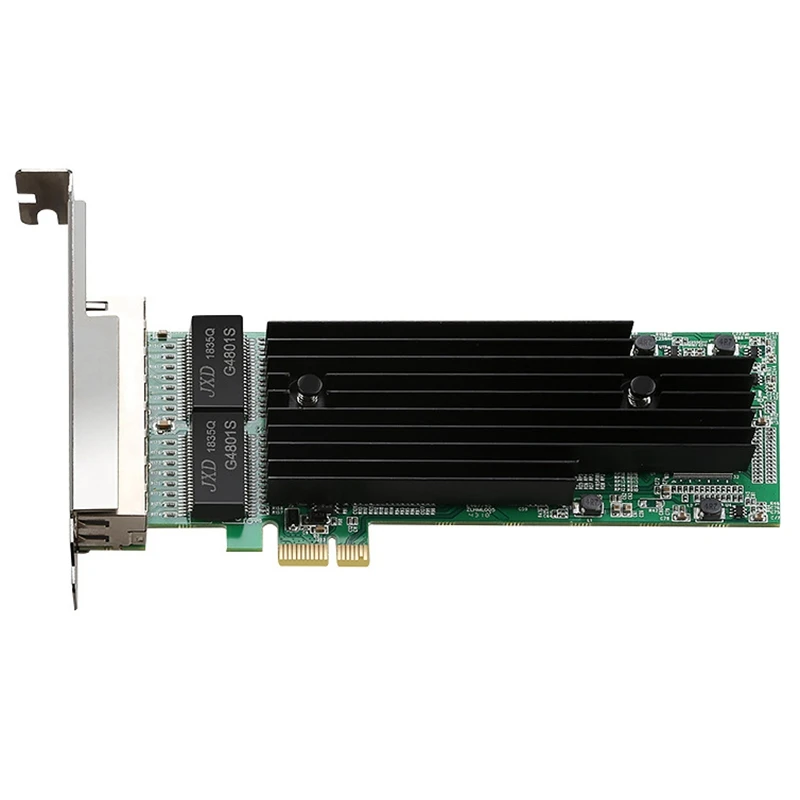 

4 Ports Gigabit Ethernet PCI-Express 1X Server Adapter Network Card T4 TXA063