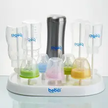 Детская ниппельная сушильная полка мини младенец реборн Baby Feeder Bottler сушилка держатель для соски Подставка для хранения с пылезащитной крышкой