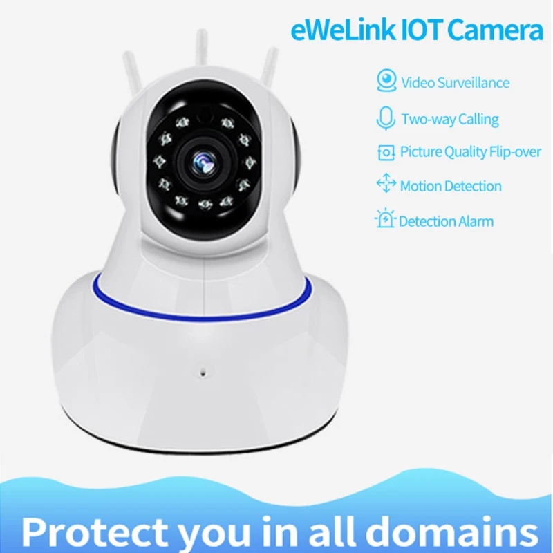 EWelink умная IOT камера беспроводная WiFi интеллектуальная домашняя двухполосная