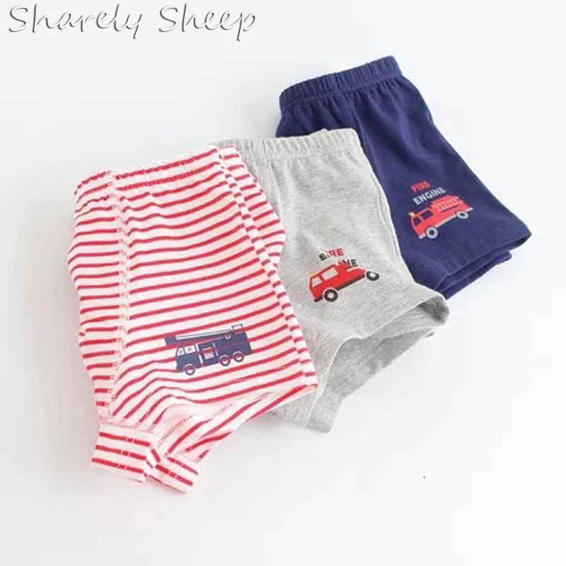 Kids Boy Cotton Dinosaur Boxer Panties Underwear Toddler Little Boys 100%Cotton Cartoon Printing Briefs Sports Clothes(2-10Y