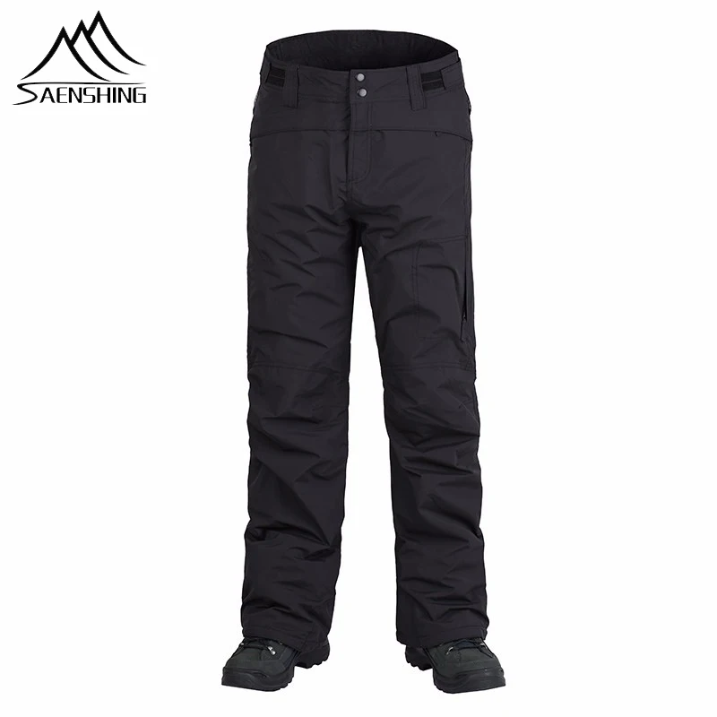 Clearance Sale Saenshing Winter Ski Pants Women & Men Waterproof Skiing