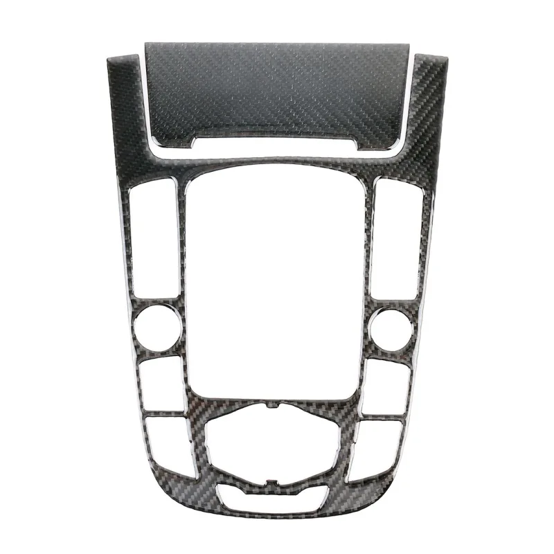 

2 PCS Car Carbon Fiber Gear Panel Decorative Sticker for Audi A4L / A5 / Q5