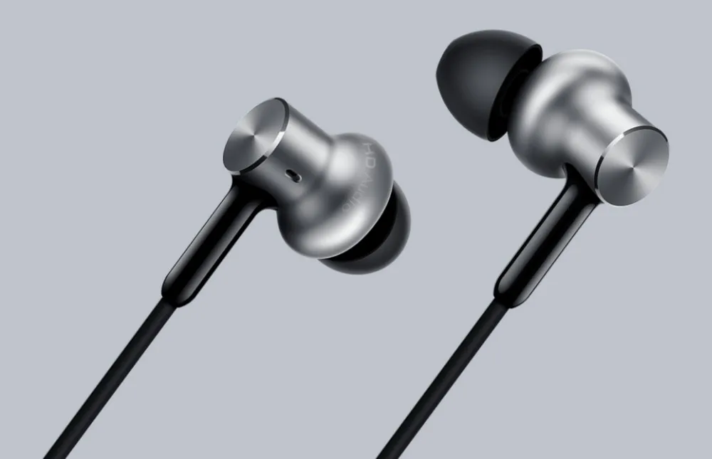 100% оригинальные Xiaomi Piston 3 Hybrid Pro HD наушники с пультом ДУ и микрофоном для телефона