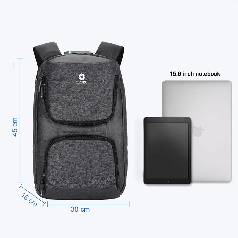 DIENQI, многослойный мужской рюкзак, водонепроницаемый, школьный рюкзак, usb зарядка, повседневный рюкзак для студентов, 15,6 дюймов, рюкзак для ноутбука, Mochila, мужской