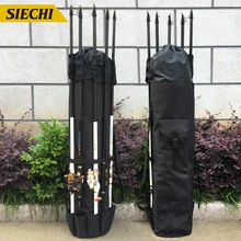 Портативная Рыболовная Сумка, Многофункциональный нейлоновый чехол-органайзер для удочки, складная рыболовная снасть, инструменты для хранения, сумка через плечо