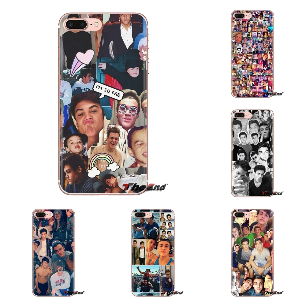 For Huawei Honor 5A LYO-L21 Y6 II Compact Y5 2 Y5II Mate 10 Lite Nova 2i 9i Silicone Phone Skin Case Dolan twins collage Pattern |