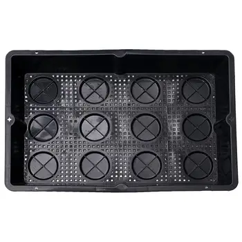 

1 Pc Seed Tray Flower Pot Plant Pot Macetas Planter Macetas Decorativas Thicken Lightweight Nursing Plant Tray For Garden Home