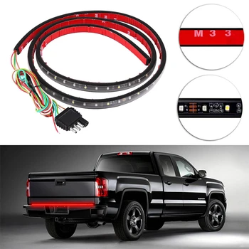 

60 InchTruck Row Tailgate Led Strip Light Bar With Reverse Brake Turn Signal Driving lamp back light left and right turn signal