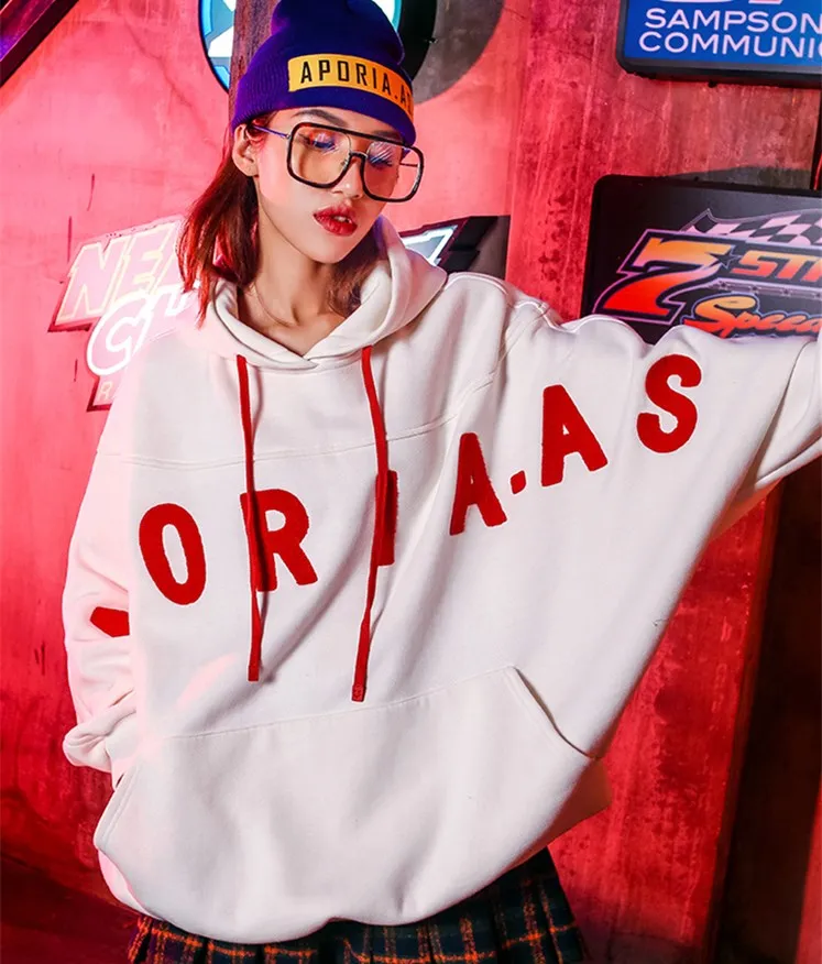 

Женская Повседневная Толстовка с капюшоном, бархатная теплая хлопковая толстовка оверсайз с рукавами «летучая мышь», Осень-зима, магазин Jessica's Store