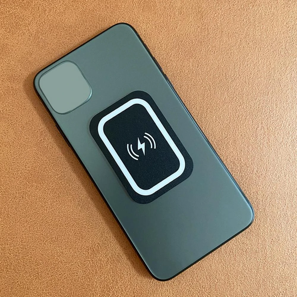 iphone charging stand Metal Plate Ultra Thin Supporting Wireless Charging Universal Car Mount Magnetic Holder Sticker Iron Sheet for Mobile Phone wall phone holder