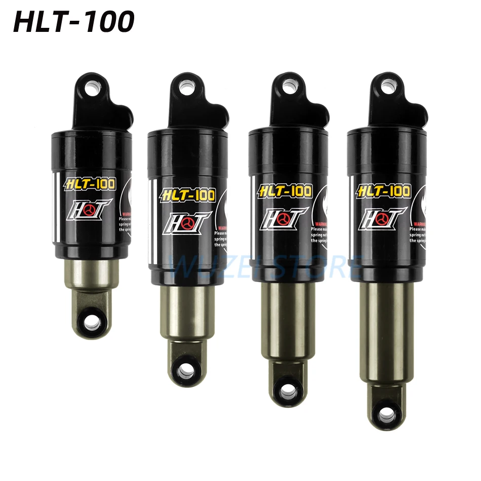 HTL-100 Bike Rear Shocks 125/150/165/185mm Mountain Bicycle Oil Spring Shock 850/1000 lbs Cycle Parts for MTB Electric Snow Bike HTL-100 Bike Rear Shocks 125/150/165/185mm Mountain Bicycle Oil Spring Shock 850/1000 lbs Cycle Parts for MTB Electric Snow Bike