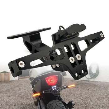 

CNC Motorcycle Rear License Plate Mount Holder and Signal Lamp For KTM Duke/RC 125 200 390 640 690 RC8 duke390 rc200 Accessories