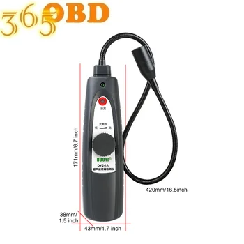 

DUOYI DY26A Ultrasonic Leak Location Determine Tester Vacuum pressure Sealing Leakage Tester Probe Locator Sound Light Alar