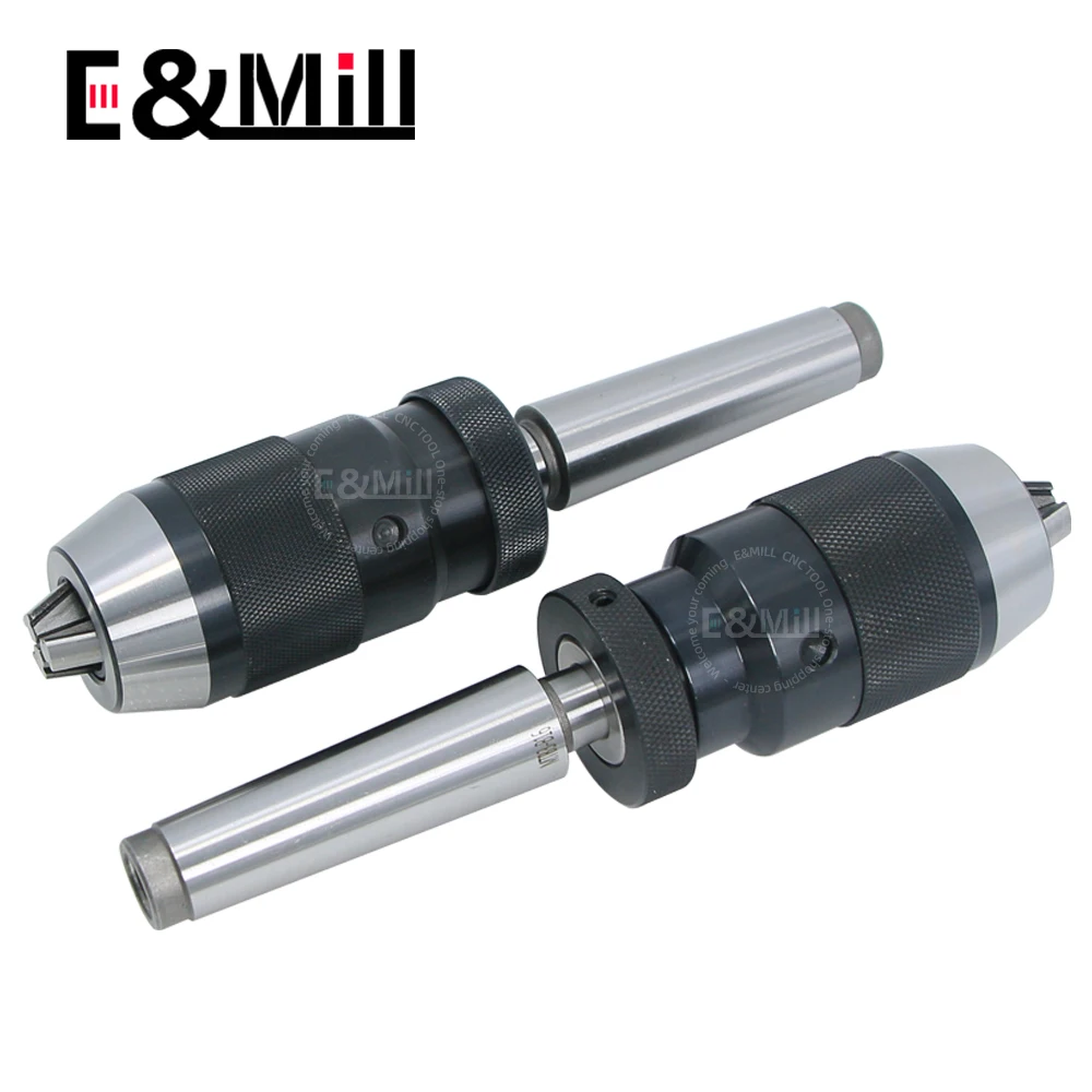 Morse Drill Chuck Self tightening drill chuck for Lathe CNC drill machine MT1 MT2 MT3 MT4 C6 C8 C12 C16 C20 R8 Morse taper adapter