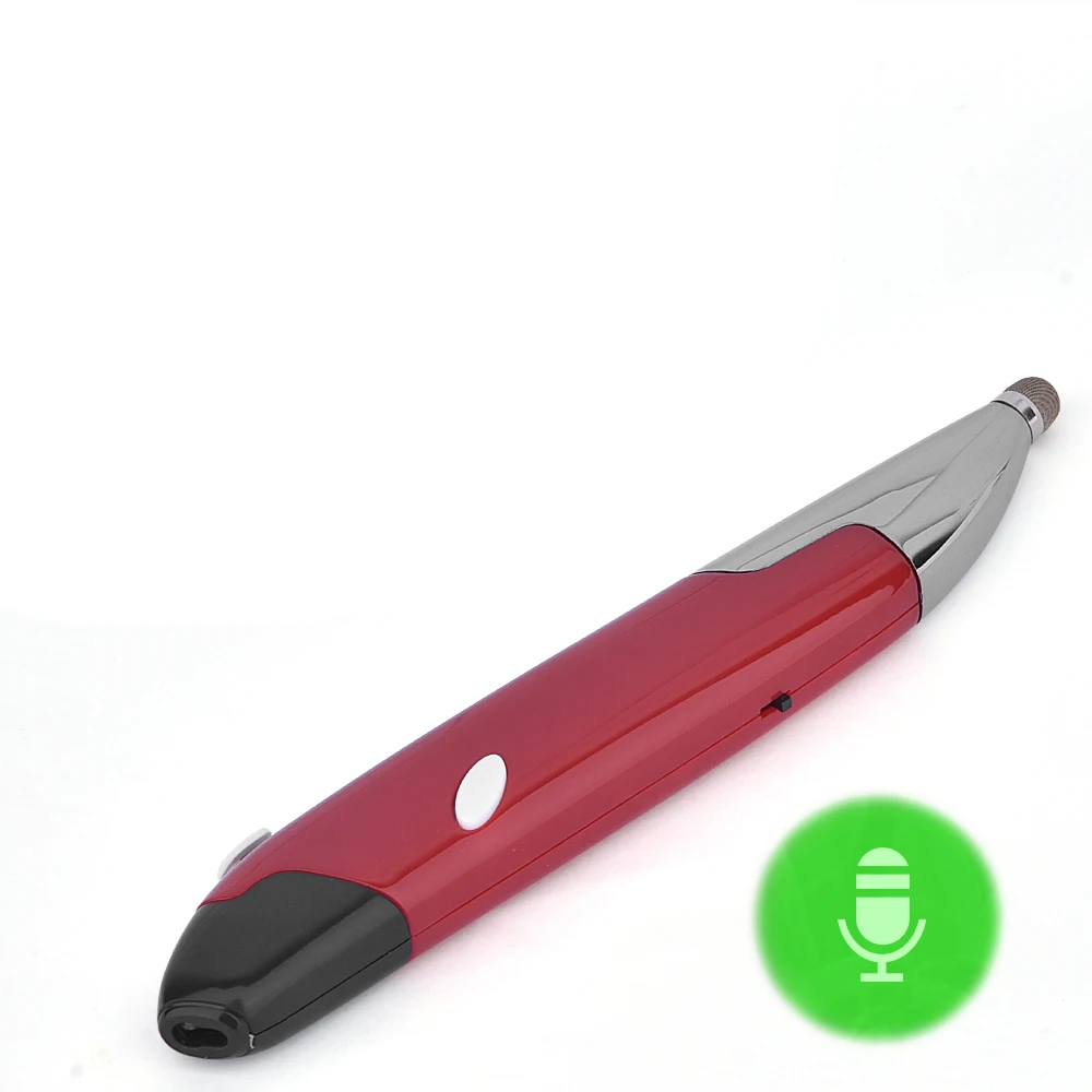Moveski PR-06S 4-кнопочный Беспроводной смарт-26 Язык голосовой переводчик ввода ручка Мышь для ПК с системой андроида и совместим с Mac OS - Цвет: Красный