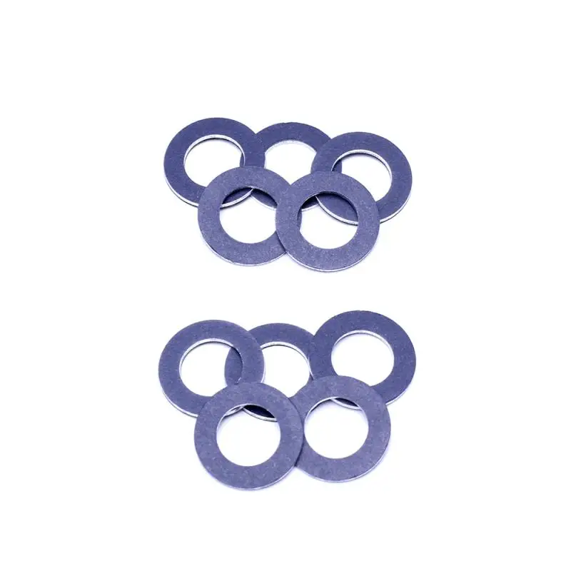10Pcs/Set Aluminum Engine Oil Drain Plug Crush Gasket Washers Seals 90430-12031 Toyota Camry Corolla Lexus Oil Pan Gaskets
