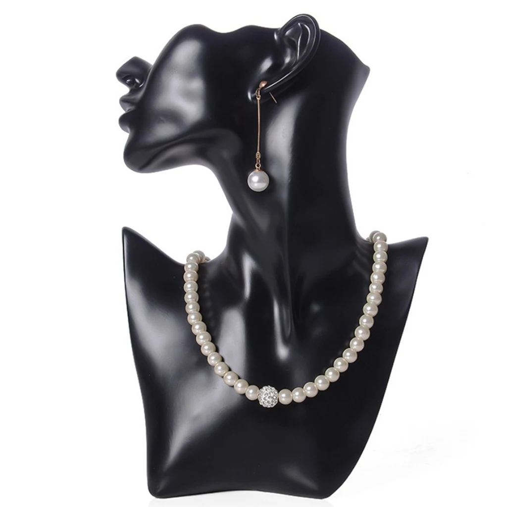 Female Fashion Jewelry Headless Mannequin Necklace Jewelry Pendant Display Stand Holder Jewelry Display Shelf