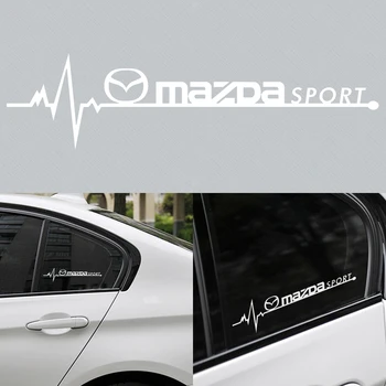 

Car Side Windows Sport Emblem PVC Material Decoration Sticker For Mazda Axela 2 3 MS 6 CX5 CX4 CX3 CX5 Car Styling Accessories