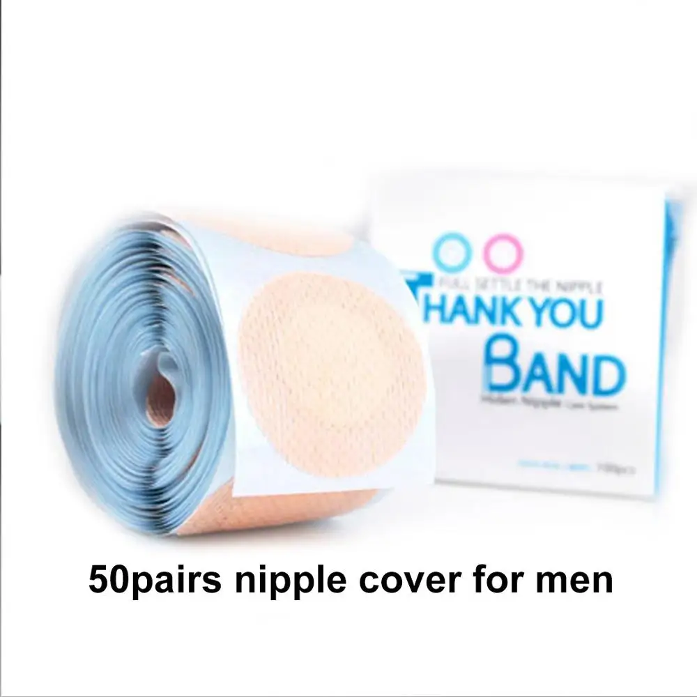 

Nipple Tape Nipple Guard Nipplecovers for Runners, 50 Pairs(100pcs) for Men Pasties Disposable Pasty Set