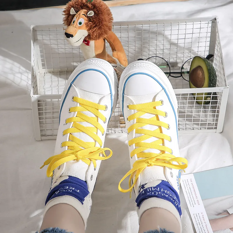 

Autumn Hight-top Canvas Shoes Women's 2019 Trendy Shoes New Style Korean-style Ulzzang Shoes Versatile Casual INS Cloth Shoes