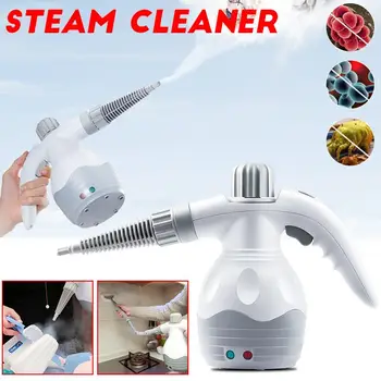 

Multi Purpose Electric Steam Cleaner Portable Handheld Steamer Household Cleaner Attachments Kitchen Brush Tool Home Cleaner