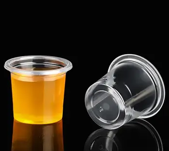 

5000pcs 20ml Plastic Containers Cups Sampling Bottles Supermarket Promotion Offer Tasting Drinking Juice SN2008