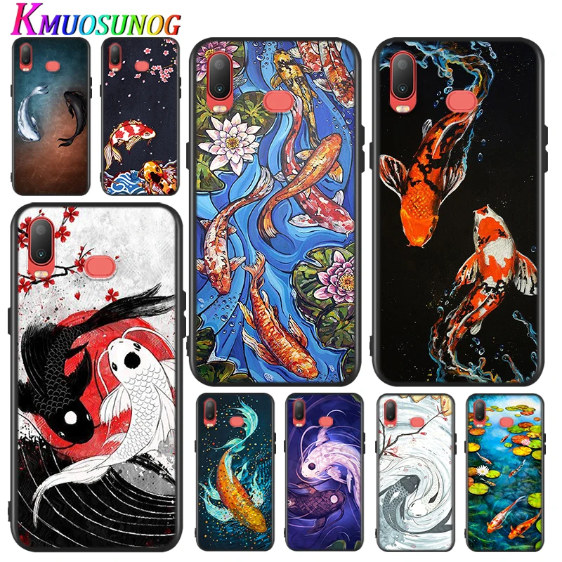 Силиконовый чехол Koi fish Yin Yang Art для Samsung Galaxy A9 A8 A7 A6 A6S A8S Plus A5 A3 Star 2018 2017 2016 телефона |
