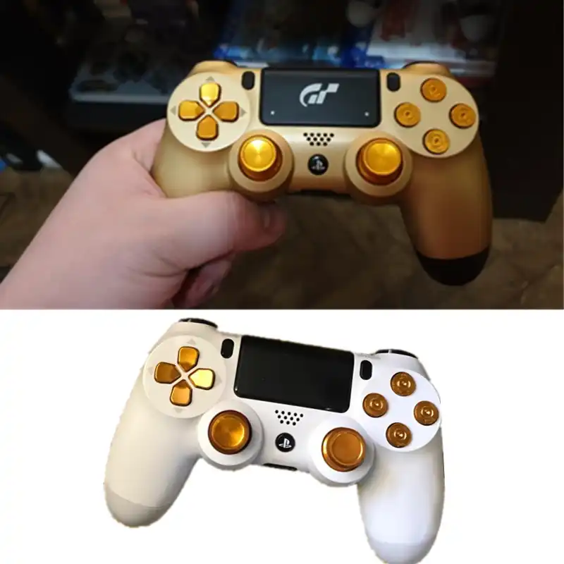 metal playstation controller