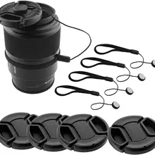 49mm 52mm 55mm 58mm 62mm 67mm 72mm 77mm 82 Camera Lens Cap Holder Cover Camera Len Cover For Canon Nikon Sony Olypums Fuji Lumix