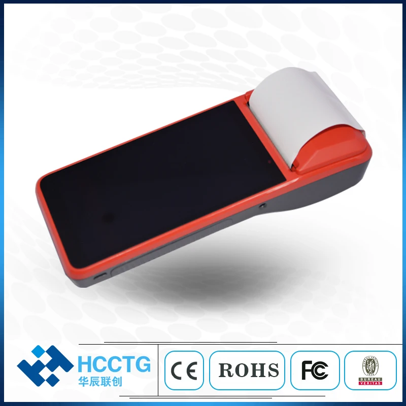 

R330C wireless wifi bluetooth 3G handheld Android payment pos with 58mm thermal printer