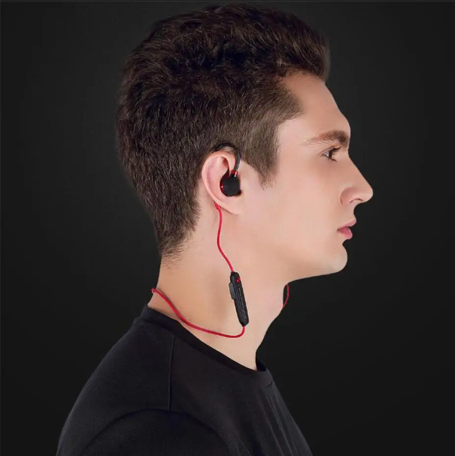 XM-YP-022-Red Xiaomi Gudong смарт-гарнитура для сердечного ритма, Тихая спортивная водонепроницаемая гарнитура с Bluetooth, только 15g, контролируемый мобильным телефоном с приложением - Цвет: XM-YP-022-Red