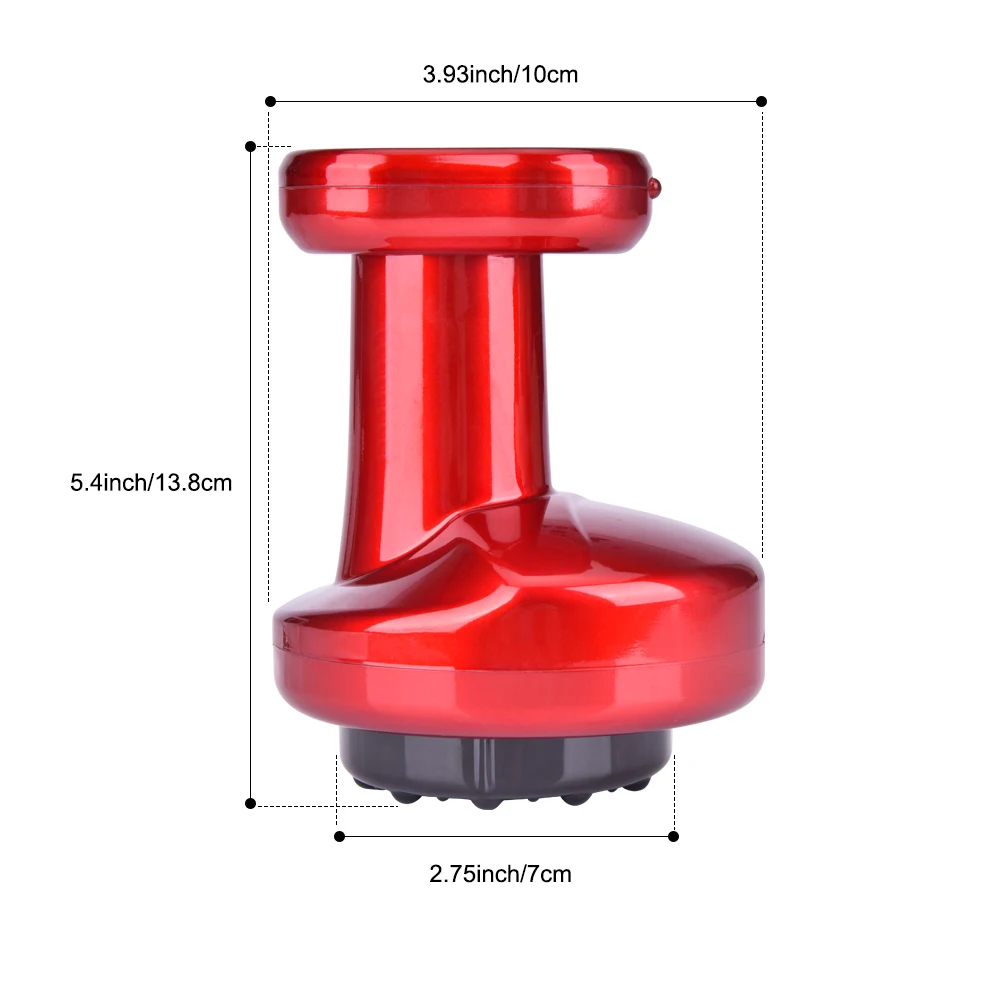 Electric Guasha Massager Ultrasonic RF Scraping Tool Fat Removal Body Slimming Stimulate Acupoint Detoxification Cupping Massage