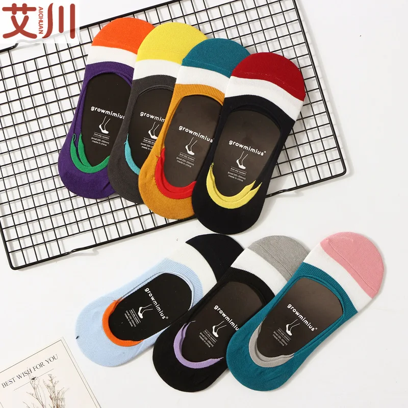 

YiChuan ã€‘ the new silicone invisible antiskid female socks doug summer stealth ship socks socks wholesale