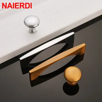 

NAIERDI 10PCS American Style Cabinet Handles for Furniture Drawer Knobs Zinc Alloy Cabinet Pulls Decorative Home Furniture Knobs