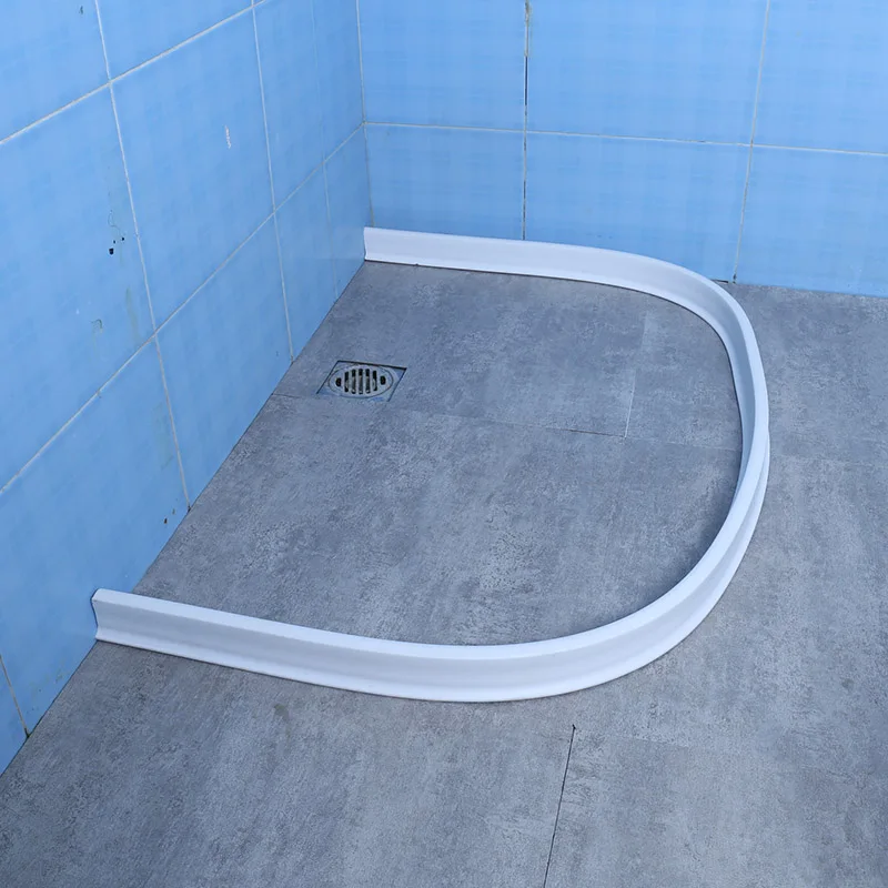 HwWater блокирующая полоса гибкий силиконовый барьер воды без запаха водонепроницаемый и Mildewproof водяной барьер для ванной комнаты d