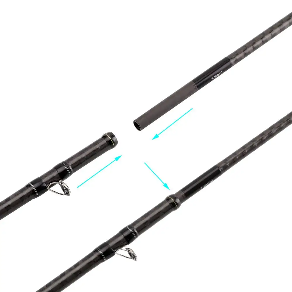 Оригинальный катушки Shimano EXPRIDE 268ML 2 спиннинговая удочка длинный Литой боевые