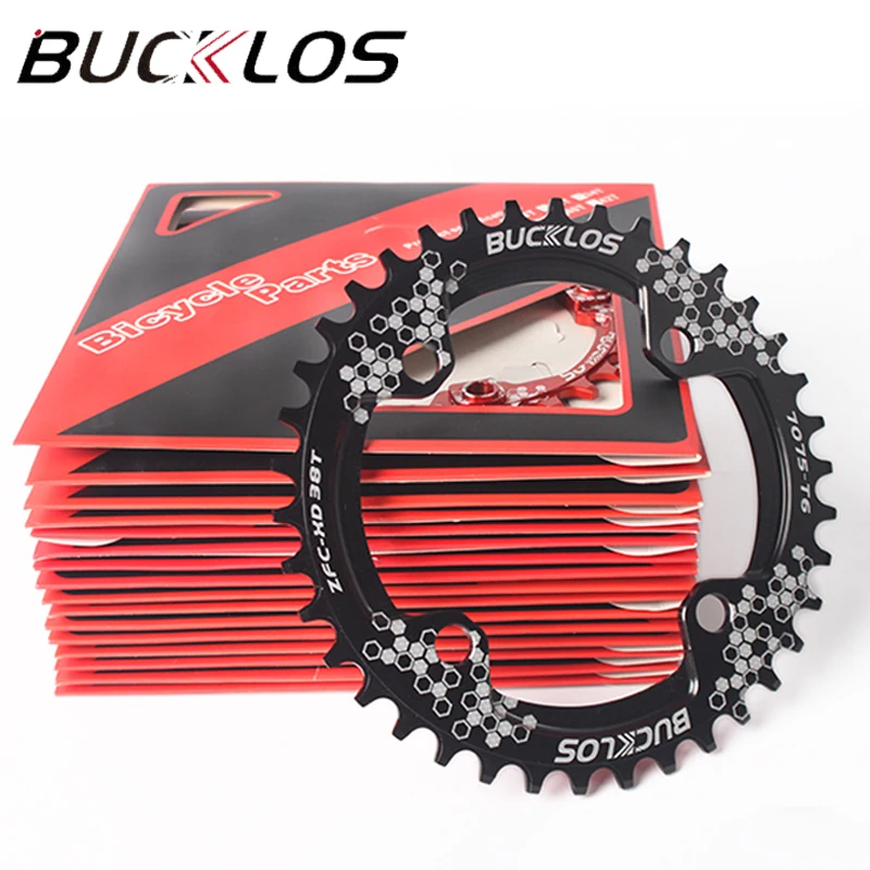 

BUCKLOS MTB 104 BCD chainring round oval bicycle chain ring 30T 32T 34T 36T 38T 40T 42T narrow wide chainwheel bike part