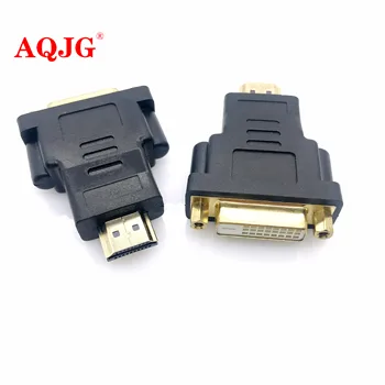 

1080P Gold Plated DVI 24+5 Female to HDMI Male Converter Plug HDMI to DVI Convert Adapter For HDTV LCD PS3 PC NoteBook Connector
