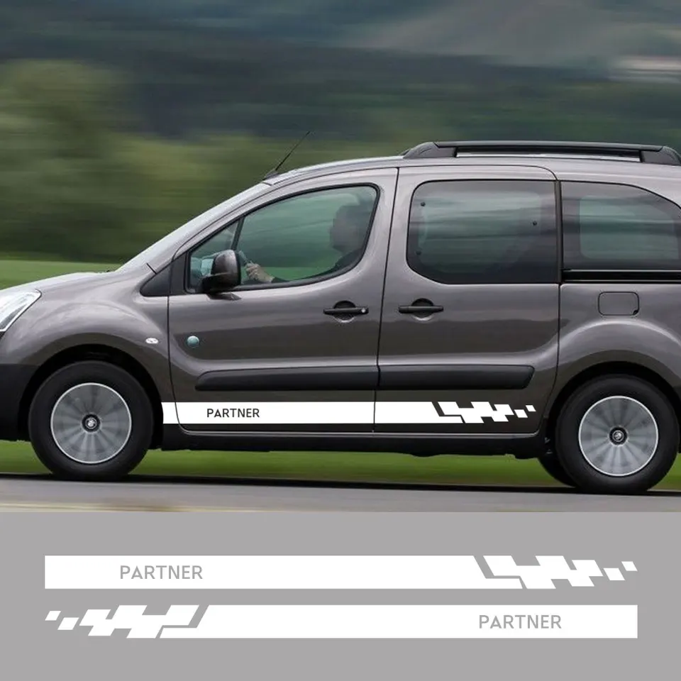 Chrom Türgriffabdeckungen Für Peugeot Partner 2009-2018 - 4-türiges Set Aus ABS