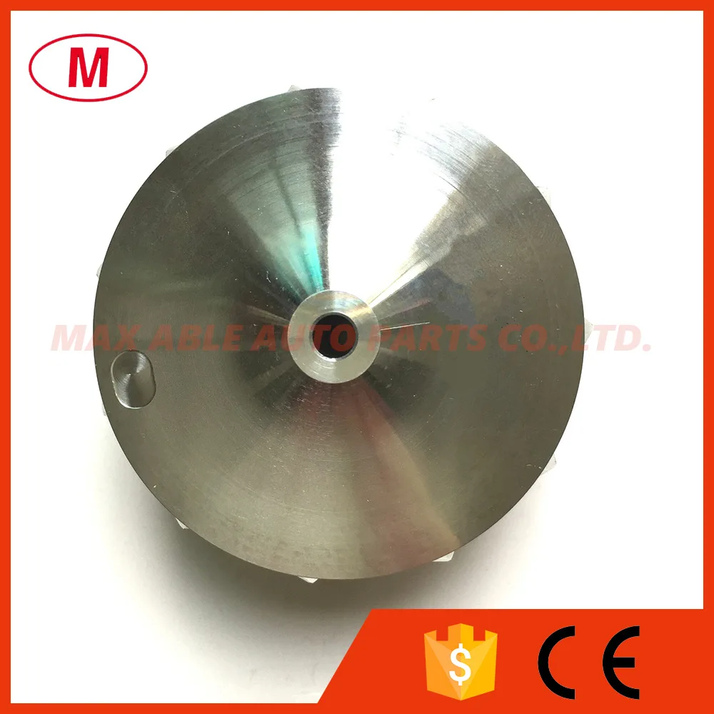 GT15-25 784369-0002/787571-0002 44,39/60,01 мм 11+ 0 лезвия турбо высокой эффективности Aluminum2618/фрезерный/Заготовки колеса компрессора