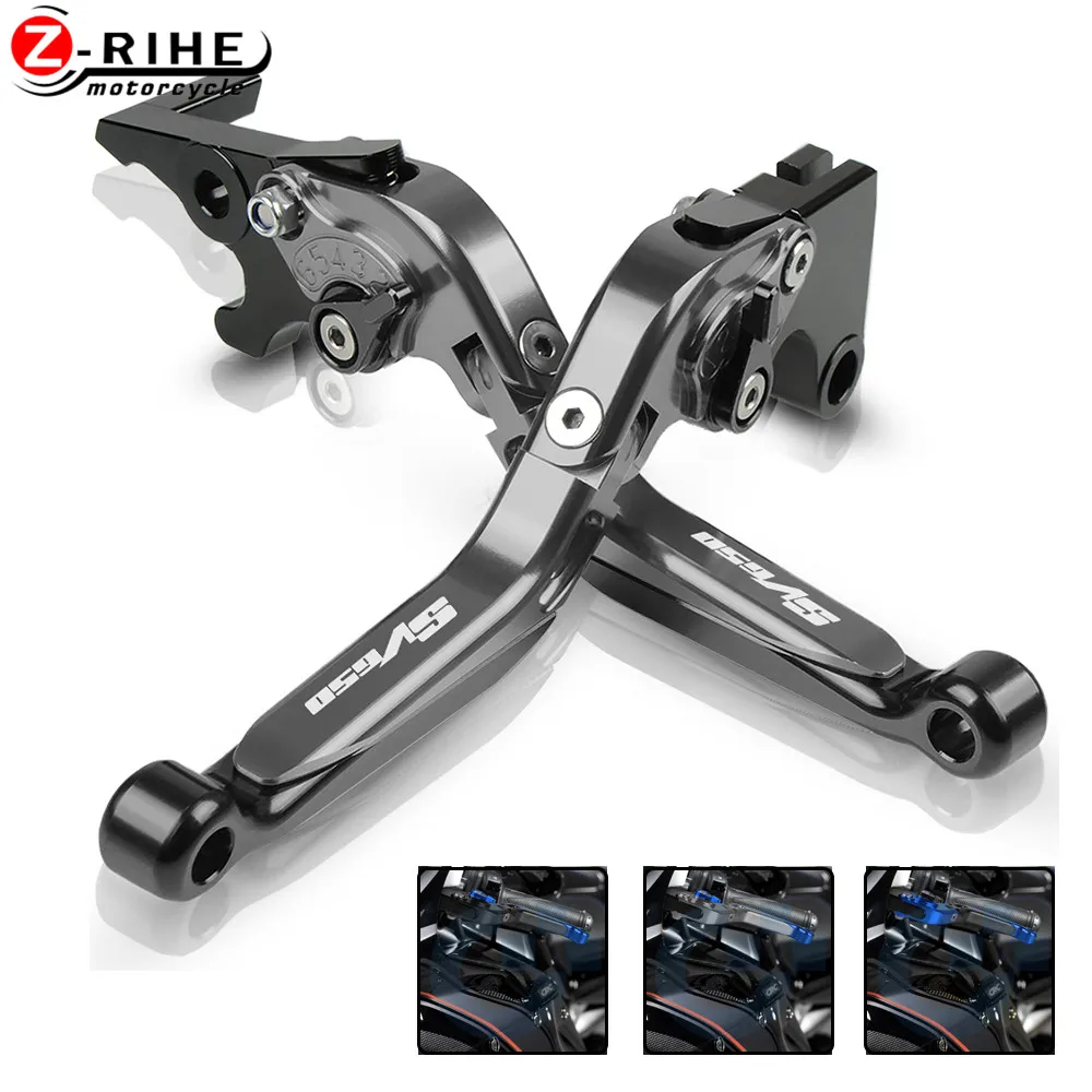 

Motorcycle Accessories Folding Extendable Brake Clutch Levers Moto Parts For SUZUKI SV650 SV 650 2001 2002 2003 2004 2005 2006