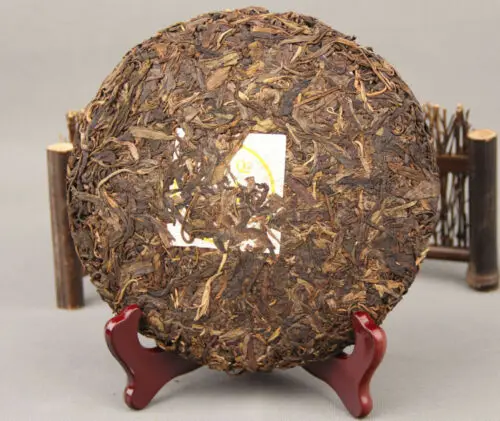 Yunnan Lincang древнее дерево Pu er Gu Hua Cha * 2008 erh старинный пуэр сырой чай 357 г| |