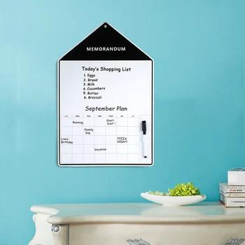 

New Fridge Magnet Household Note Reusable Calendar Whiteboard Board For Kitchen Refrigerator Kids Bedroom Study Room