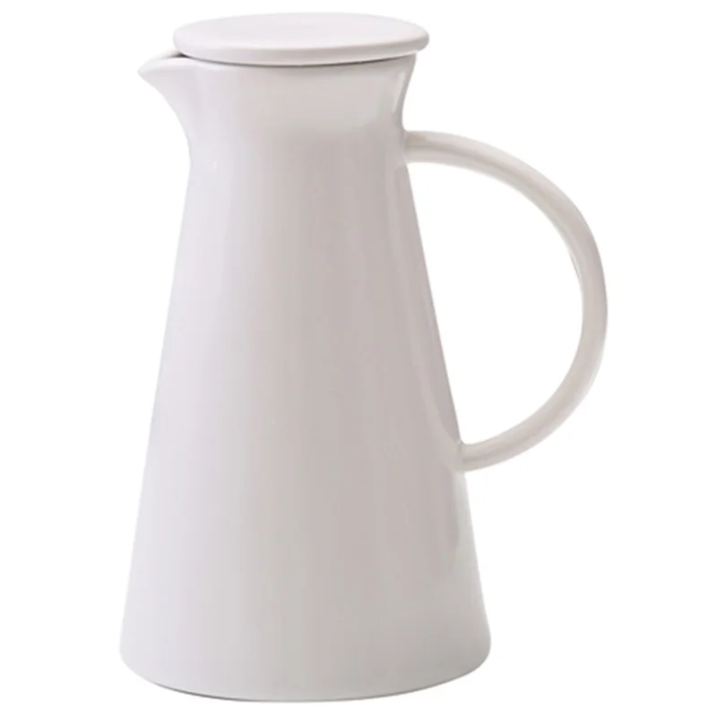 

1300ML Ceramic Water Jug Office Cold Hot Water Jar Tea Pot Heatproof Drink Dispenser Drinkware