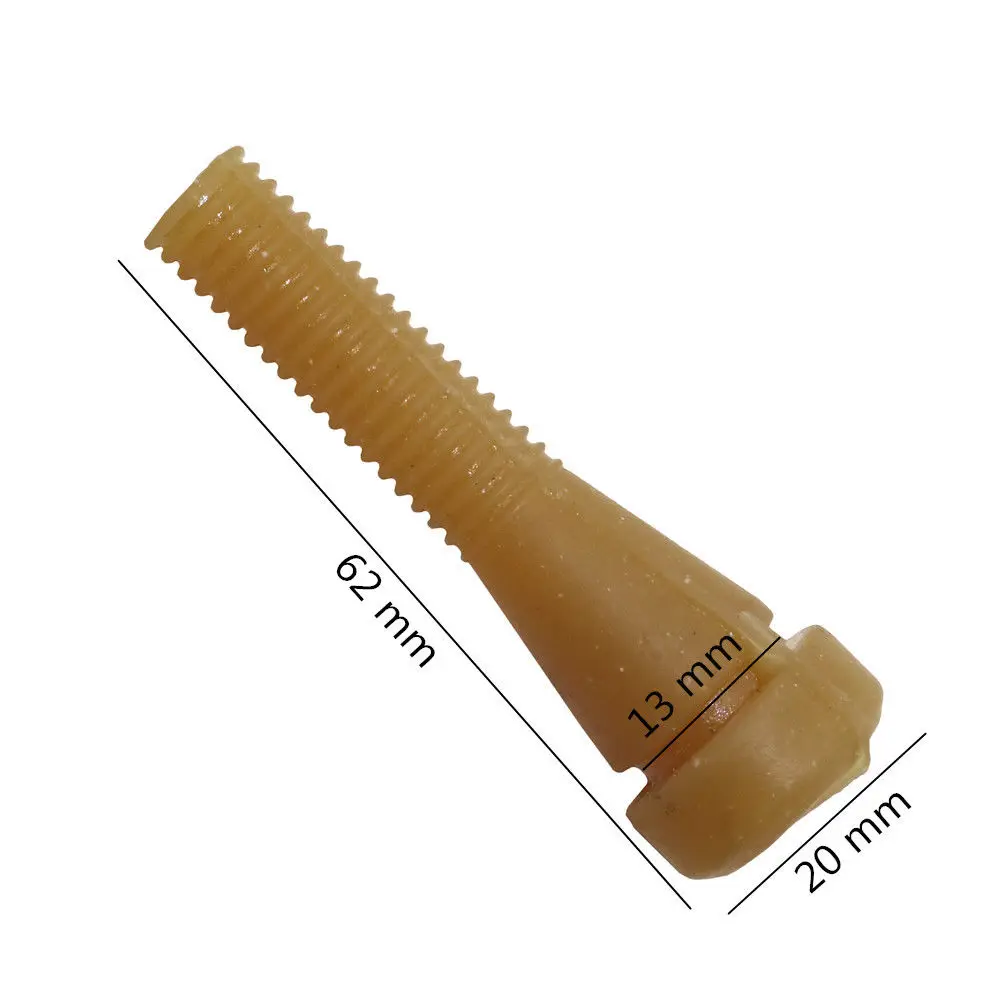

60*Chicken Plucker Accessories Poultry Rubber Rod Picker Fingers Glue Stick Heavy Duty Plucking Fingers Removal Machine