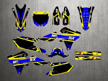 

Free Customized Motorcycle Graphics Stickers Kit Decal For Yamaha YZF 250 YZ250F14-18 / YZ250FX 15-18 / YZ450F YZF450 2014-2017