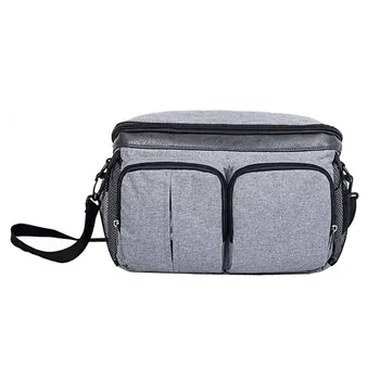 

Large Capacity Easy Clean Oxford Cloth Travel Hanging Organizer Baby Stroller Storage Bag Universal Wear Resistant Multi Pockets