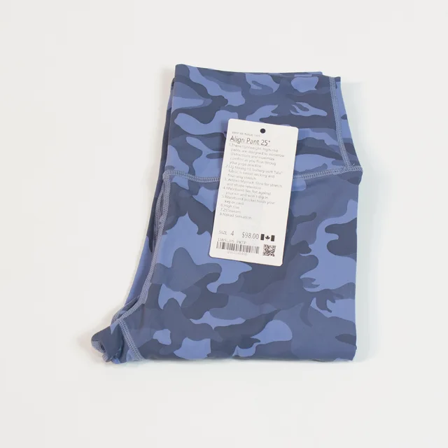 Lulu High Waist Yoga Leggings Leopard Camouflage Print Fitness Women Sport Pants Tight Gym Athletic High-rise Align Buttery Soft Air force camouflage