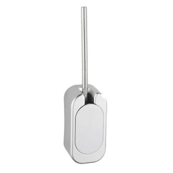 

Wall-Mounted Toilet Brush Set Vented Stainless Steel Bathroom Bowl Cleaner
