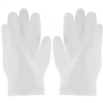 

Plastic Gloves for Kitchen 100pcs Disposable Latex Gloves Punch Resistant Protective Hands Protection Kitchen Home Dining